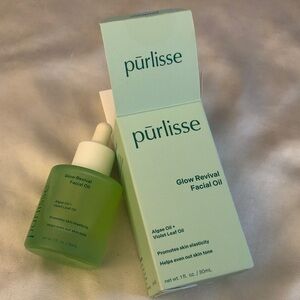 Purlisse Glow Revival Facial Oil Algae Oil & Violet Leaf Oil 30ml Full Size NIB